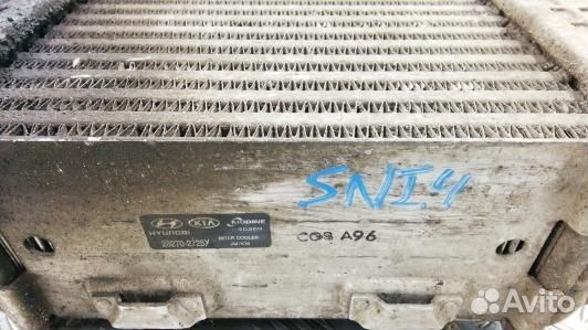Радиатор интеркуллера KIA sportage 2 (SNI04KC01)
