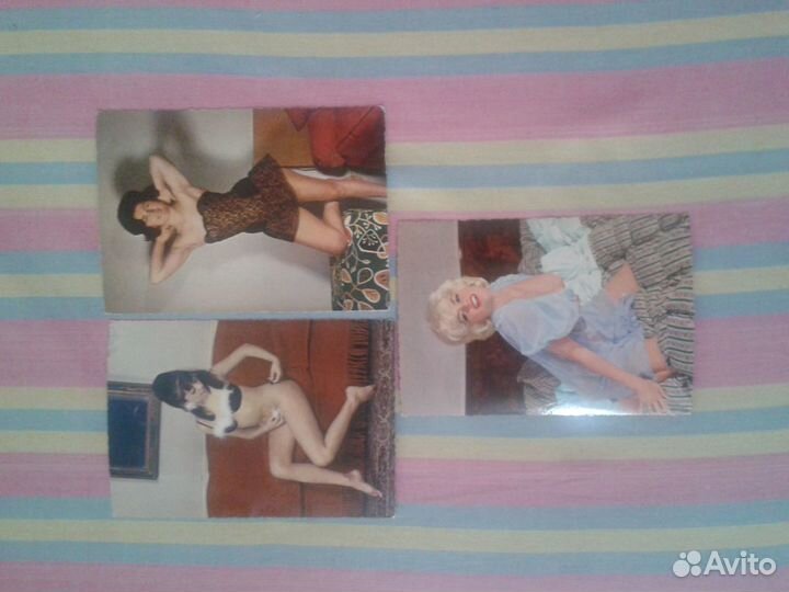 Открытки из Франции 60- летней давности