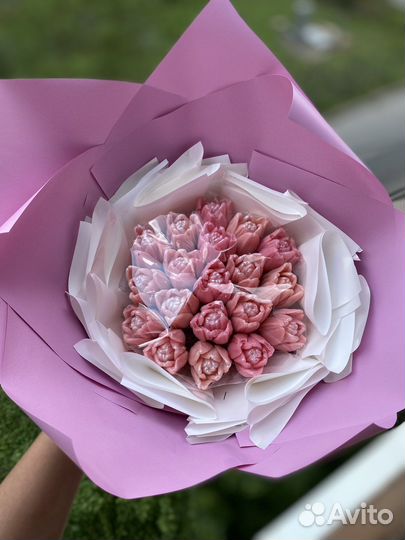 Шоколадные тюльпаны