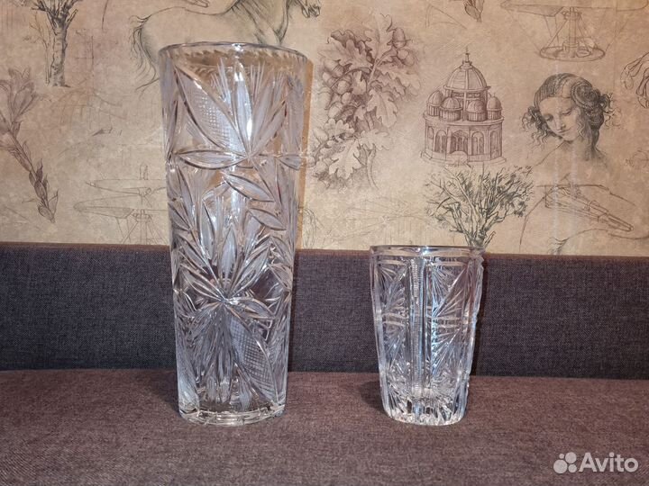 Ваза хрустальная СССР
