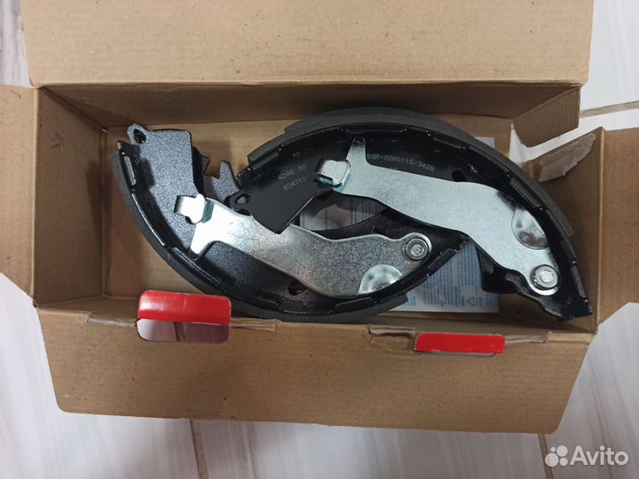 Тормозные колодки задние на kia rio