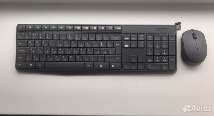 Комплект клавиатура и мышь Logitech MK 325