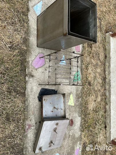 Коптилка с гидрозатвором, толстая нержавейка