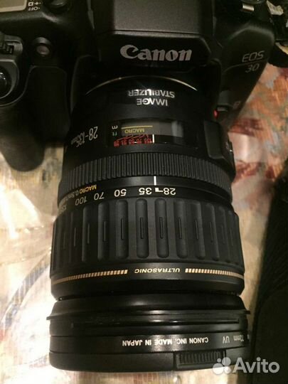 Фотоаппарат canon eos 30 объектив canon 28-135 mm