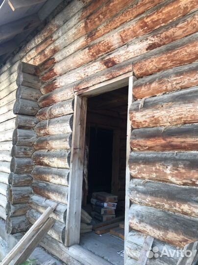 Сруб бани, дома