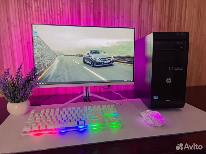 Компьютер HP для игр и учебы