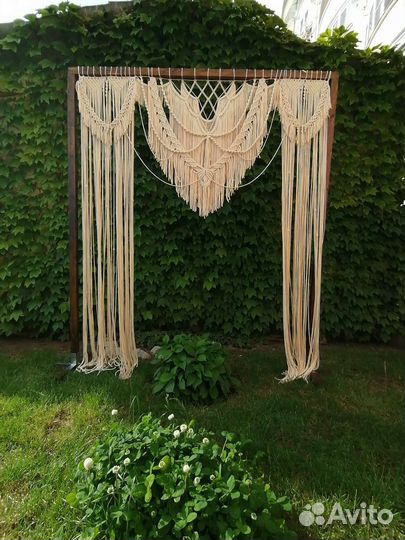 Арка макраме