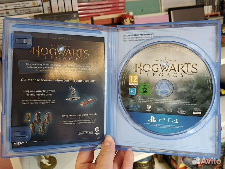 Диск Hogwarts Legacy PS4