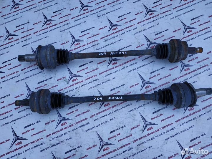 Привод задний w204 Mercedes 2wd