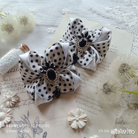 Бантики ручной работы