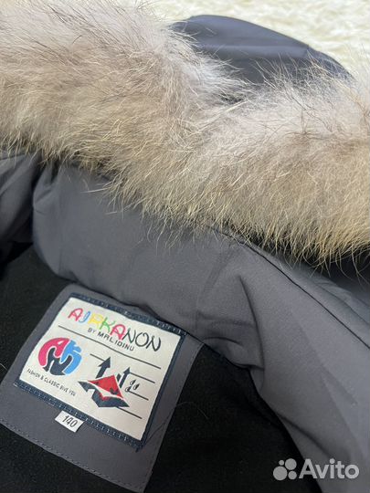 Зимняя куртка для мальчика 140