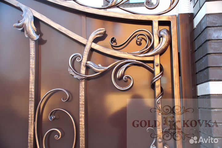 Кованые ворота