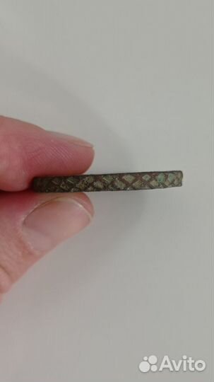 Монета 5 копеек 1721г