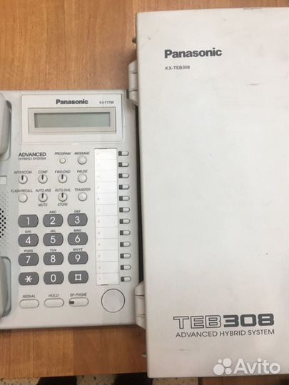 Телефон - Мини атс panasonic TES 824