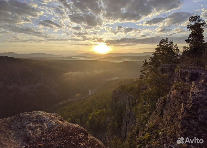 Айгир, пик Уфа и водопад (2 дня)