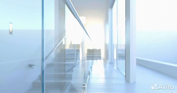 Стеклянные ограждения для балконов