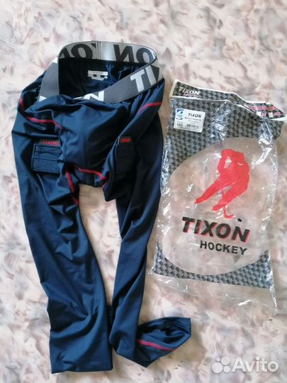 Хоккейные компрессионные штаны с ракушкой