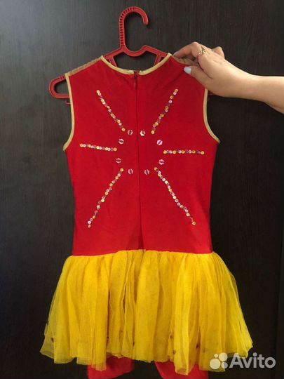 Платье для танцев на рост 122-128