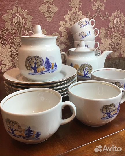 Сервиз чайный Туймазинский фз