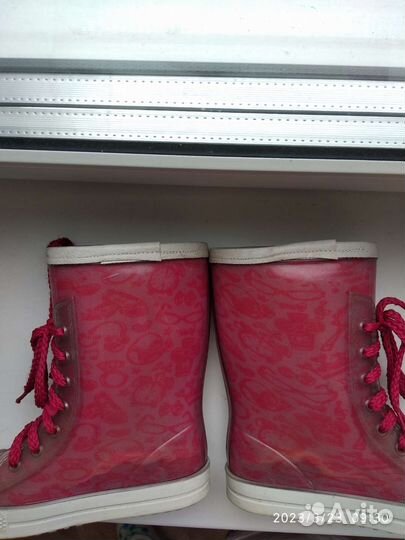 Детские резиновые сапоги 26 размер