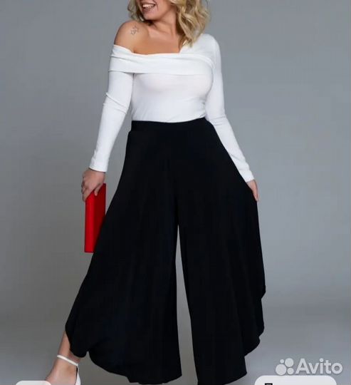 Брюки кюлоты женские