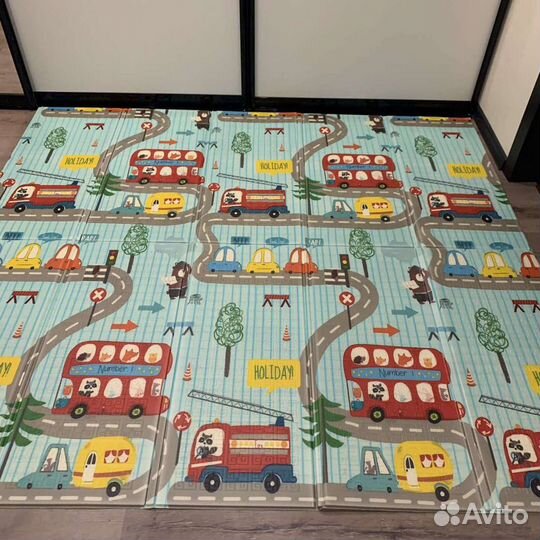 Складной детский коврик