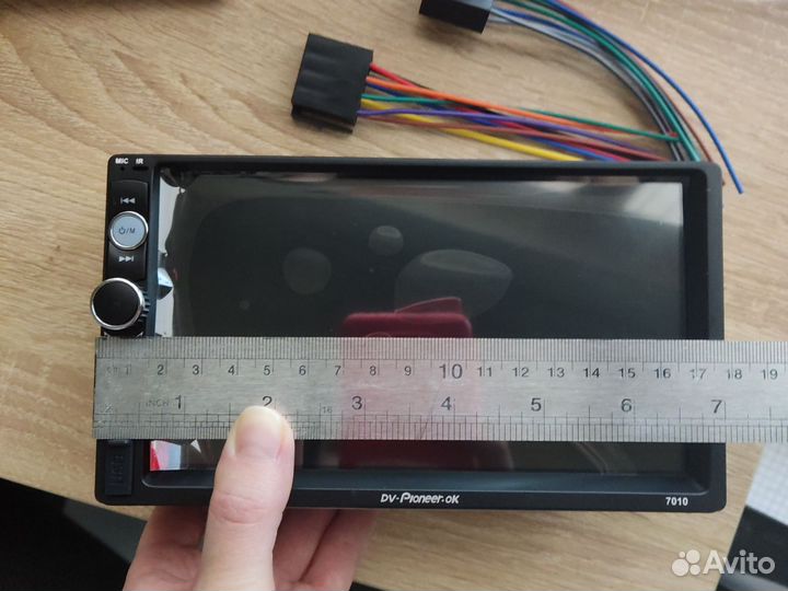 Магнитола pioneer 2 din с экраном новая