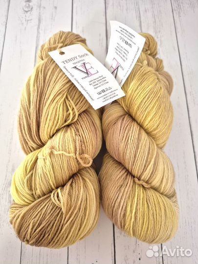 Пряжа Меринос ручного крашения Италия