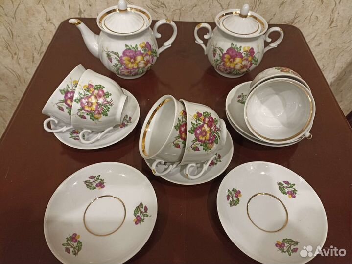 Чайный сервиз новый