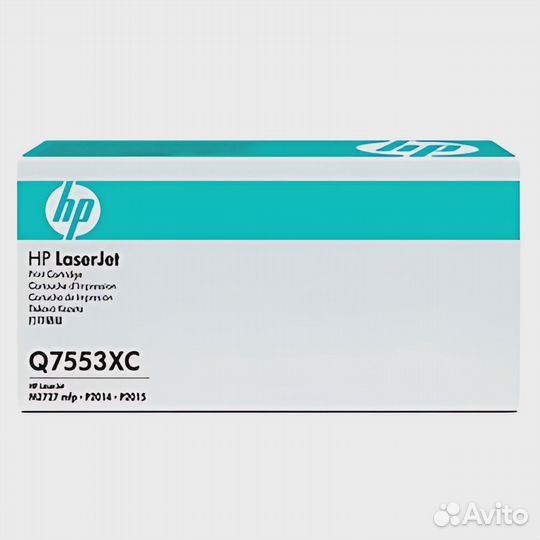 Картридж HP 53Х Q7553XC 53XC Black черный оригина