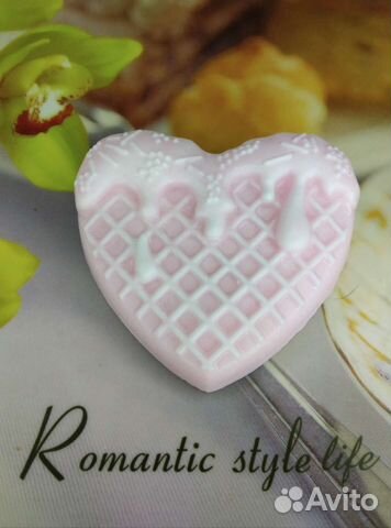 Мыло ручной работы сердце
