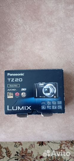 Фотоаппарат tz20 lumix