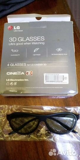 Зd очки новые