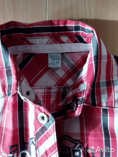 Рубашка на мальчика 86р