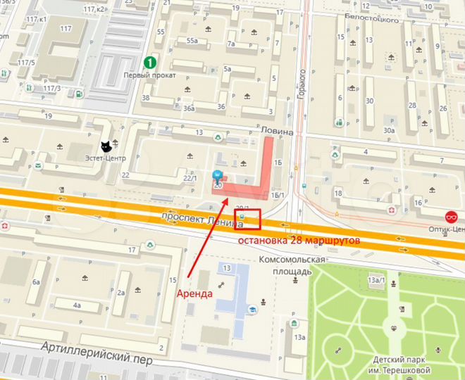 Сдам торговое помещение, 142 м²