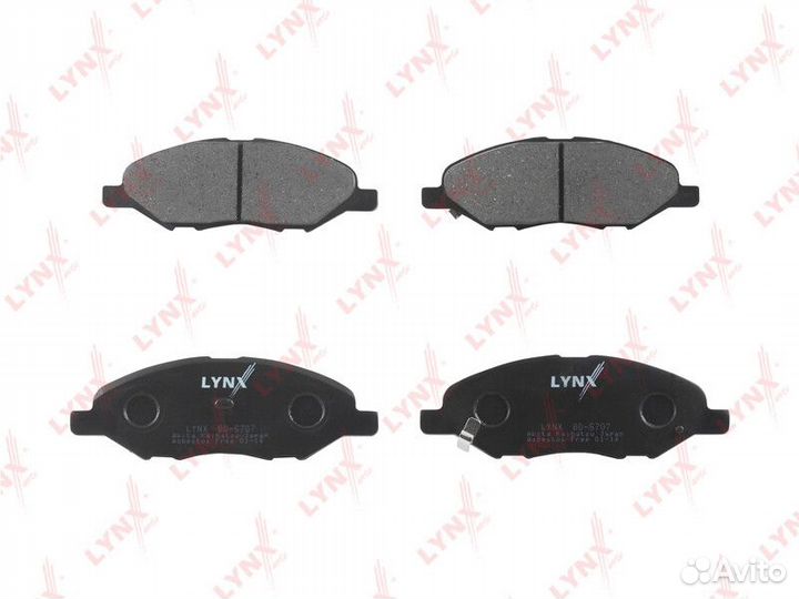 Колодки дисковые lynxauto BD-5707