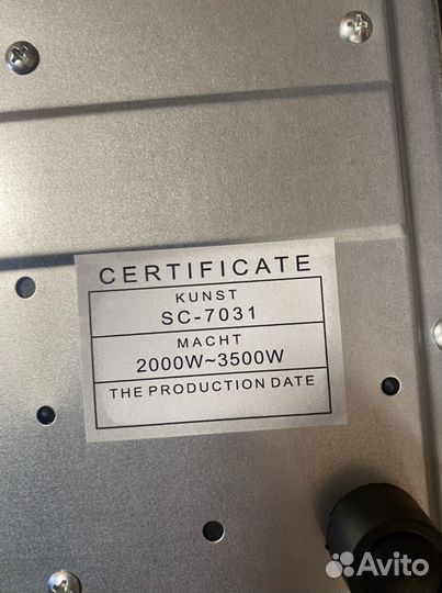 Плита электрическая стеклокерамика, новая