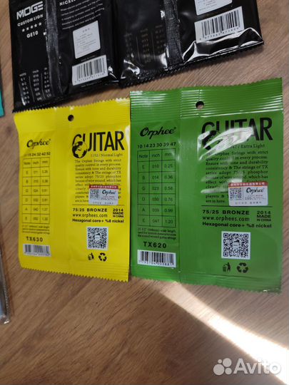 Струны для гитары