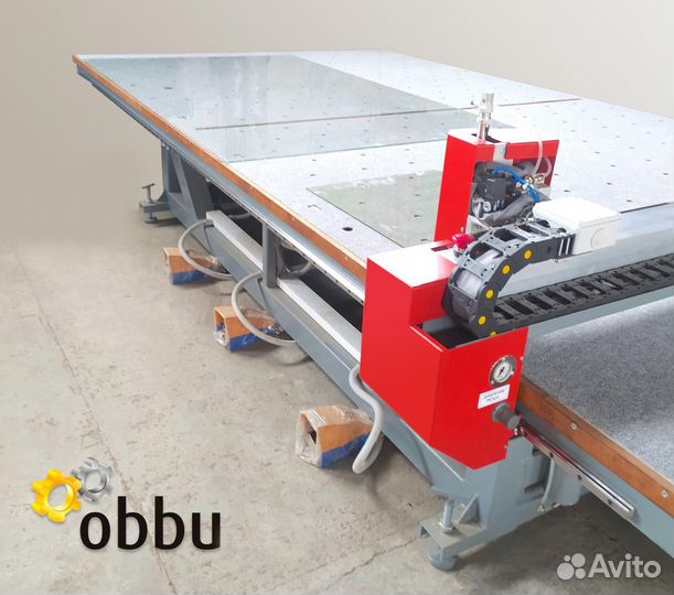 Стол для резки стекла Ч П У снятие покрытия LOW-E