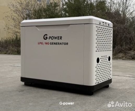 Газовый генератор 9 kW G-power с постоянным подогр