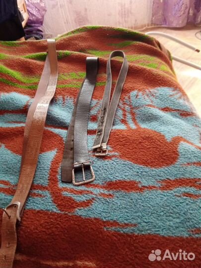 Мужской кожаный ремень