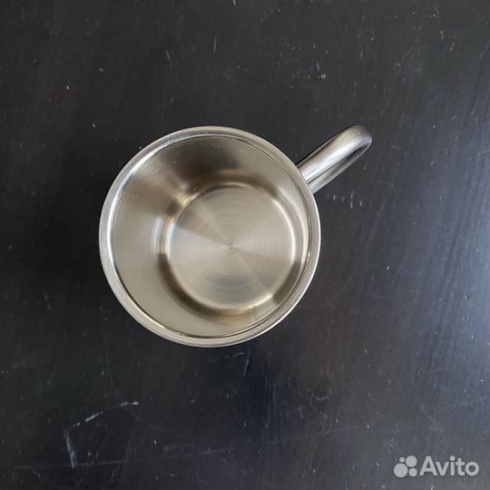 Новая металлическая кружка