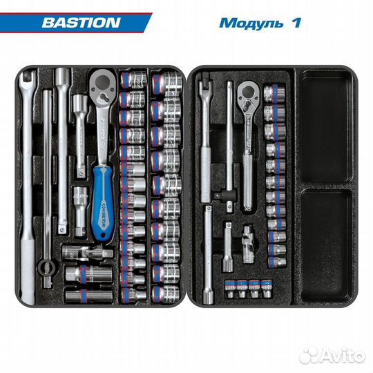 Телега 6 ящиков king tony инструмент 204 предмета