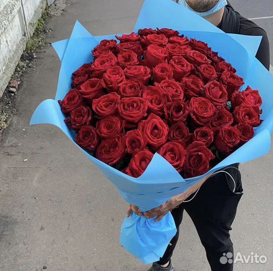 Цветы. букеты 25 51 101 201 Роза