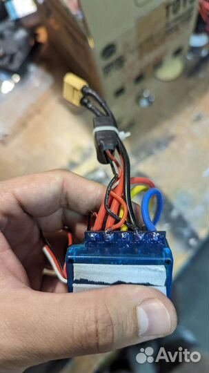 RC регулятор 120a ESC, бесколлекторный