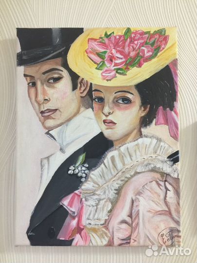 Картина акрилом