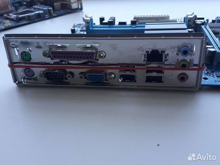 Материнская плата gigabyte GA-G31M-ES2L/775