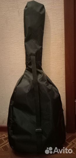 Акустическая фолк гитара terris+чехол+ремень