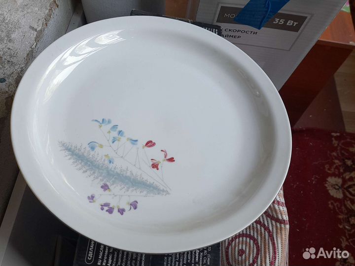 Блюдо фарфор ГДР времен СССР