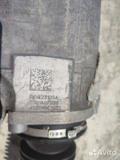 Рулевая рейка audi A4 B8